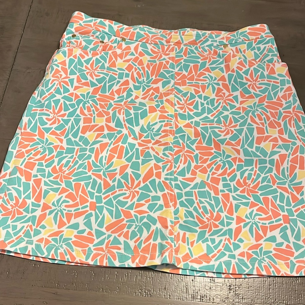 Palm Trees Skort-NWOT